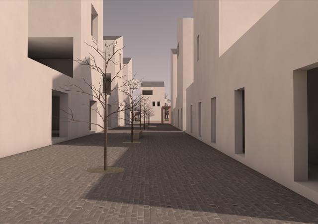 Sochorův dvůr DKnL Zálabí Dělnická kolonie ulice