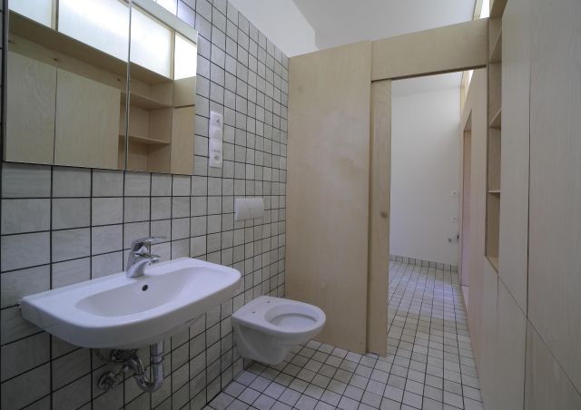 Rekonstrukce sudetskéhp bytu Koupelna